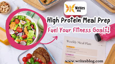 High Protein Meal prep