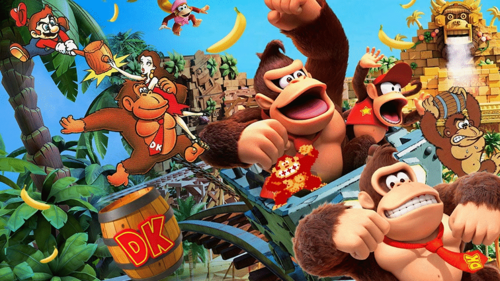 every donkey kong game