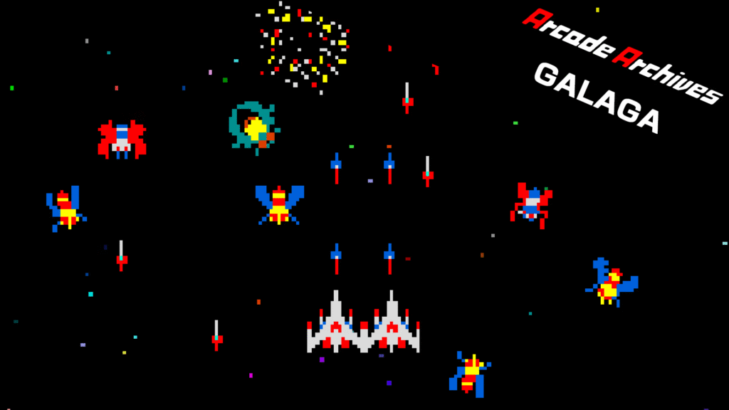 galaga arcade machine