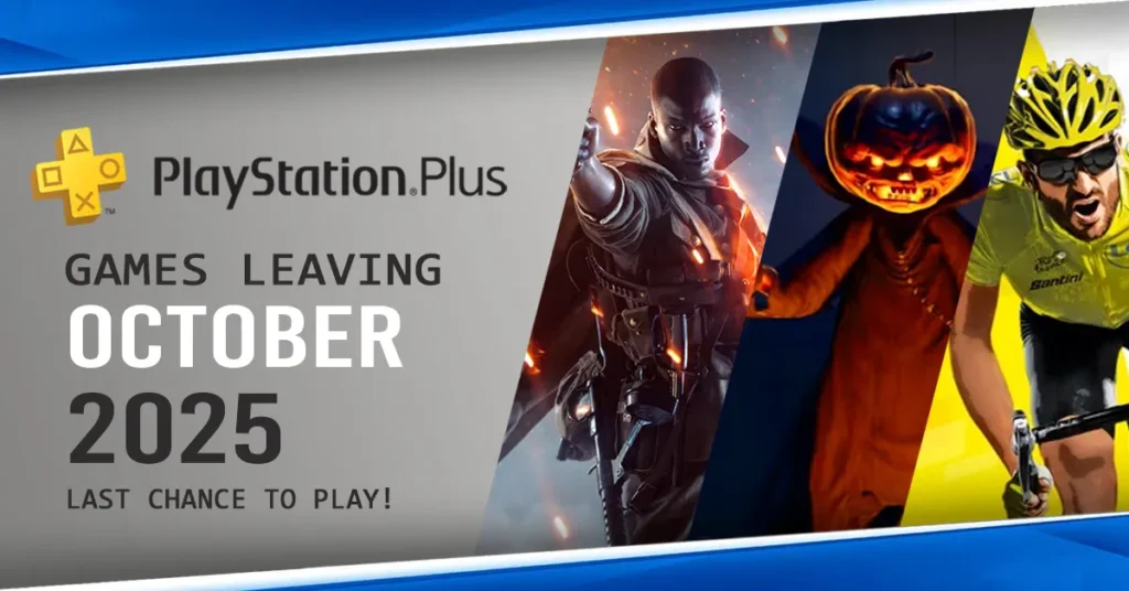 Games Leaving PlayStation Plus October