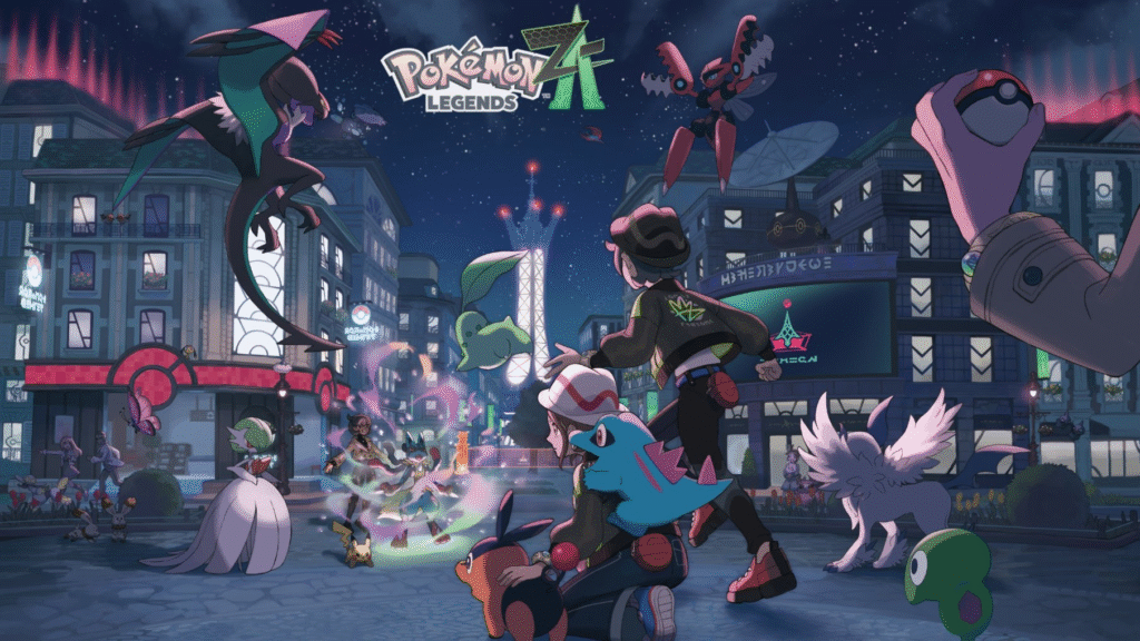 pokemon legends z-a mega leaks